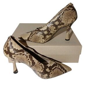 SAM EDELMAN HILTON COURT HAZEL PUMP POINTED TOE Sz 6.5 Excellent Condition #1363